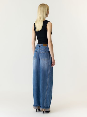 YAS Barrel Jeans 'YASLua' in Blue