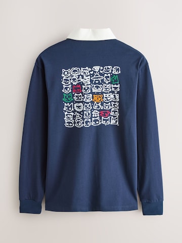 Tricou de la Next pe albastru