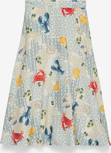 VERO MODA Hame 'VMVALENTINA' koossa 34 värissä sininen / keltainen / harmaa / tummanpunainen, Tuotenäkymä