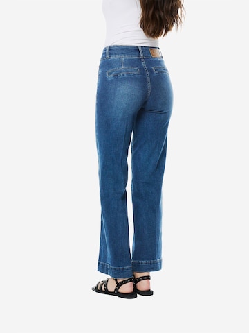 KOROSHI - Loosefit Calças de ganga em azul