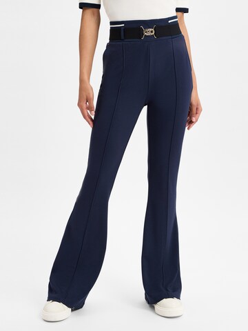 Liu Jo Flared Trousers in Blue: front