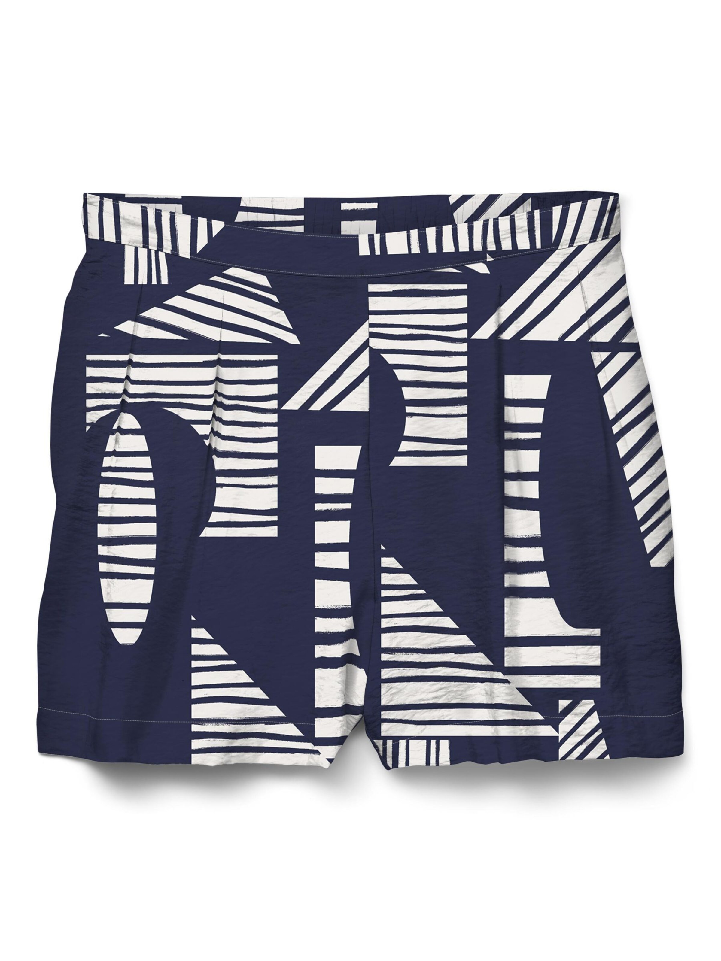 VERO MODA Pleat-Front Pants 'VMJosie' in Blue: front