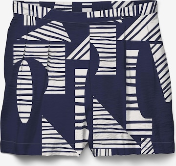 VERO MODA Bandplooibroek 'VMJosie' in Blauw: voorkant