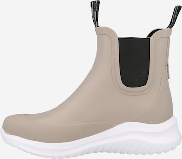 ILSE JACOBSEN Chelsea Boots in Beige