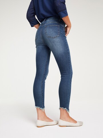 heine - Skinny Vaquero en azul