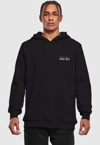 Mister Tee Sweatshirt 'Today Was A Good Day' in Black: front