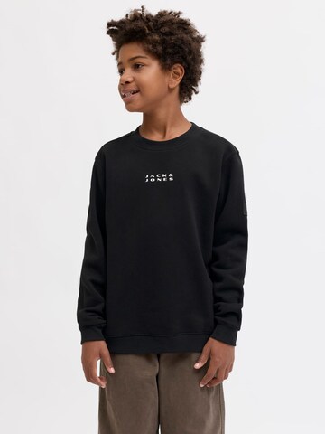 JACK & JONES Sweatshirt 'point' in Zwart