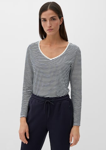 s.Oliver Shirt in Blauw: voorkant