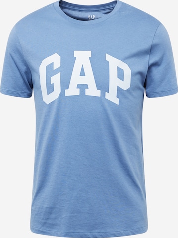 GAP Regular fit Shirt in Blue: front