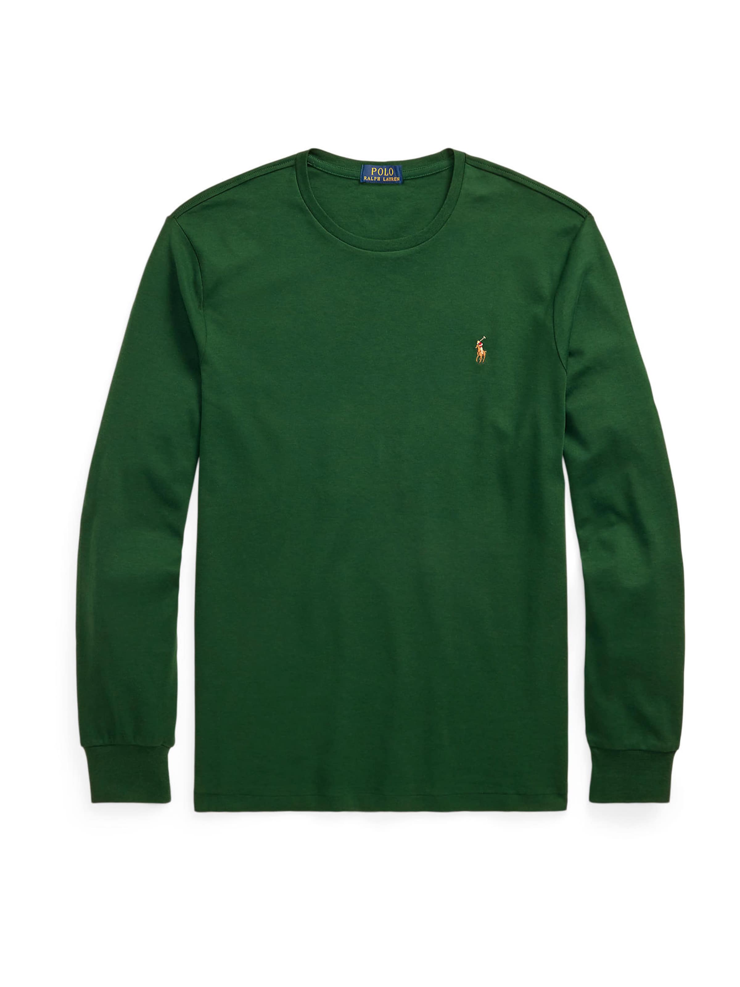 Tricou de la Polo Ralph Lauren pe verde: față