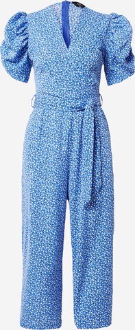 AX Paris Jumpsuit in Blue: front