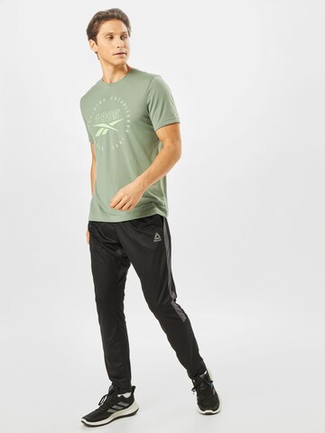 T-Shirt fonctionnel Reebok en vert