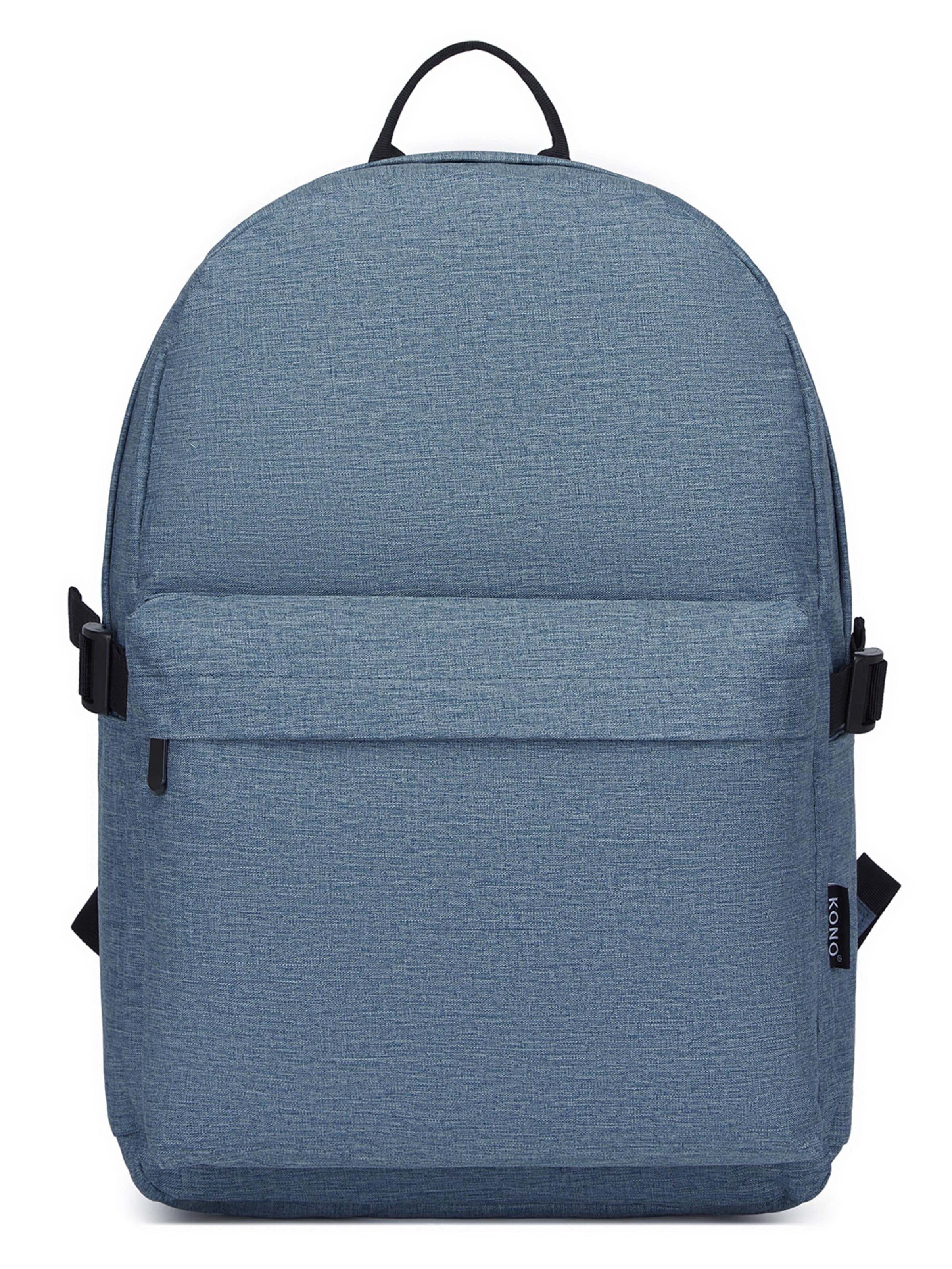 Kono Backpack in Blue: front