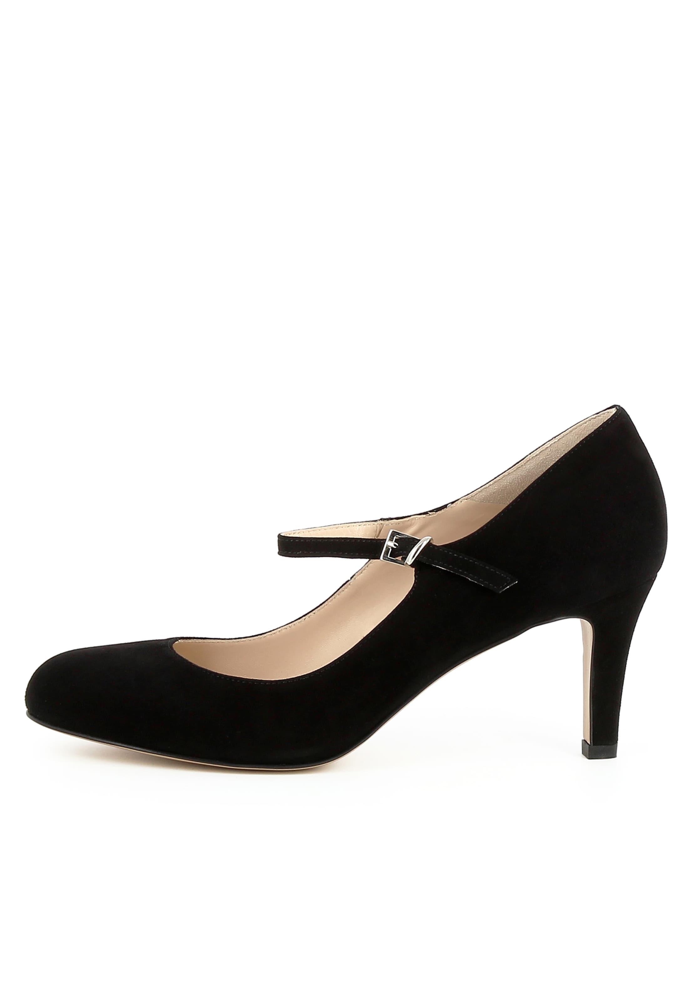 EVITA Pumps 'BIANCA' in Schwarz: Vorderseite