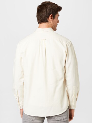 forét Regularny krój Koszula 'BEAR' w kolorze biały