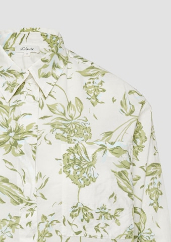 s.Oliver Blouse in Green