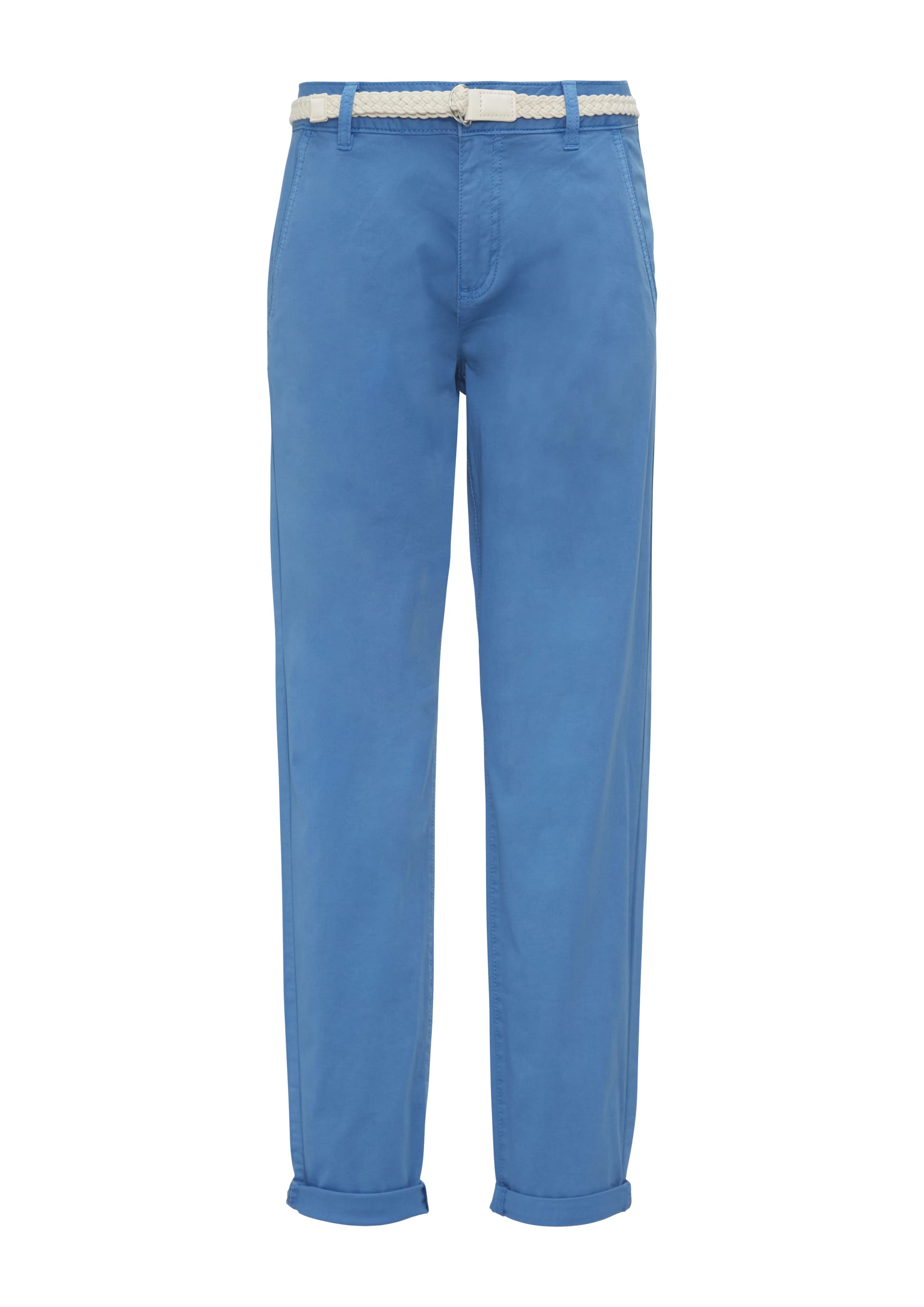s.Oliver Tapered Chino in Blauw: voorkant