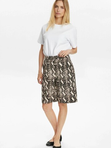 NÜMPH regular Bukser 'NUVIITA' i brun