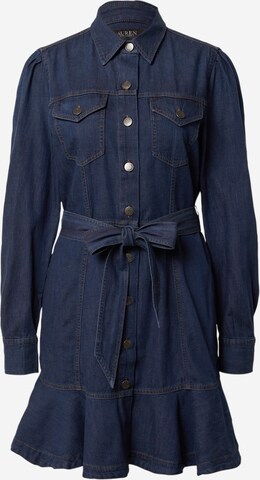 Robe-chemise 'FRANTISEK' Lauren Ralph Lauren en bleu : devant