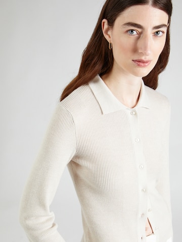 modström Knit cardigan 'Hiroki' in Beige