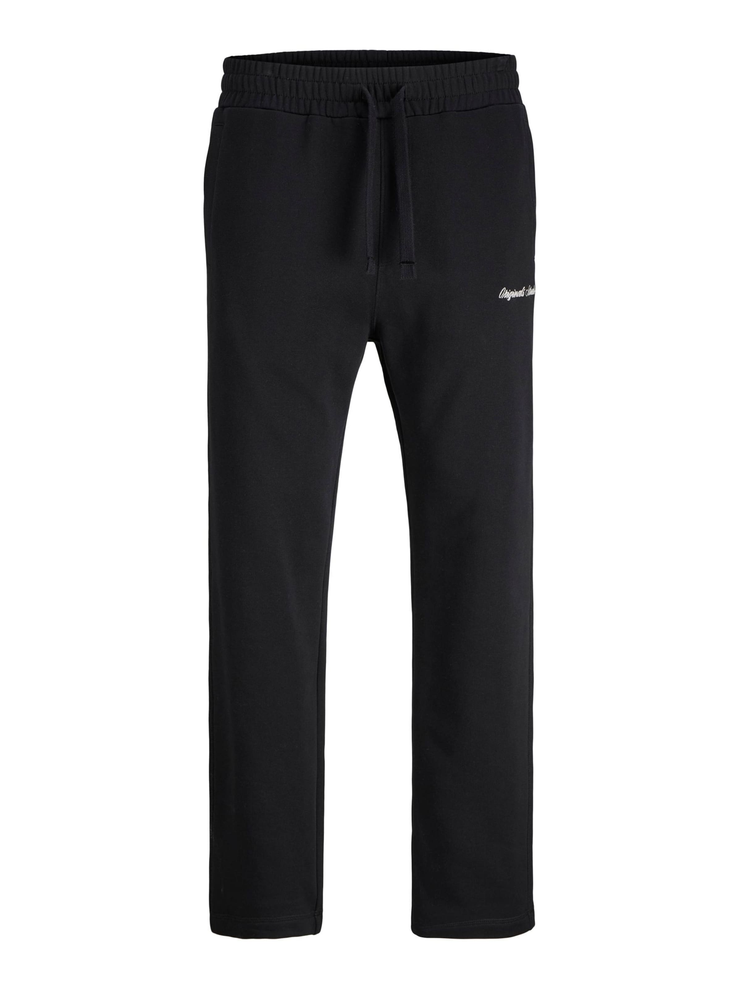 regular Pantaloni di Jack & Jones Plus in nero: frontale