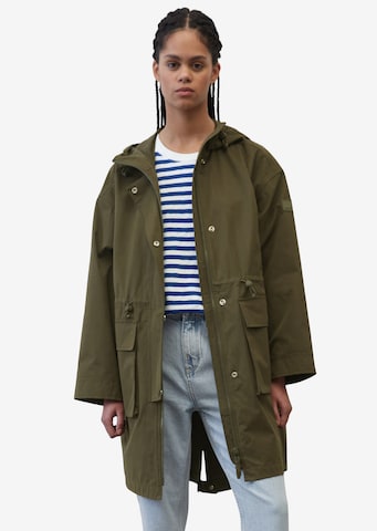 Marc O'Polo DENIM Between-seasons parka in Green: front