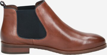 CAPRICE Chelsea boots in Bruin