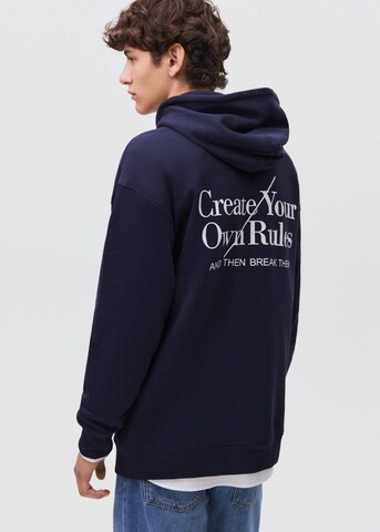 MANGO TEEN Sweatshirt 'Bold' in Blau