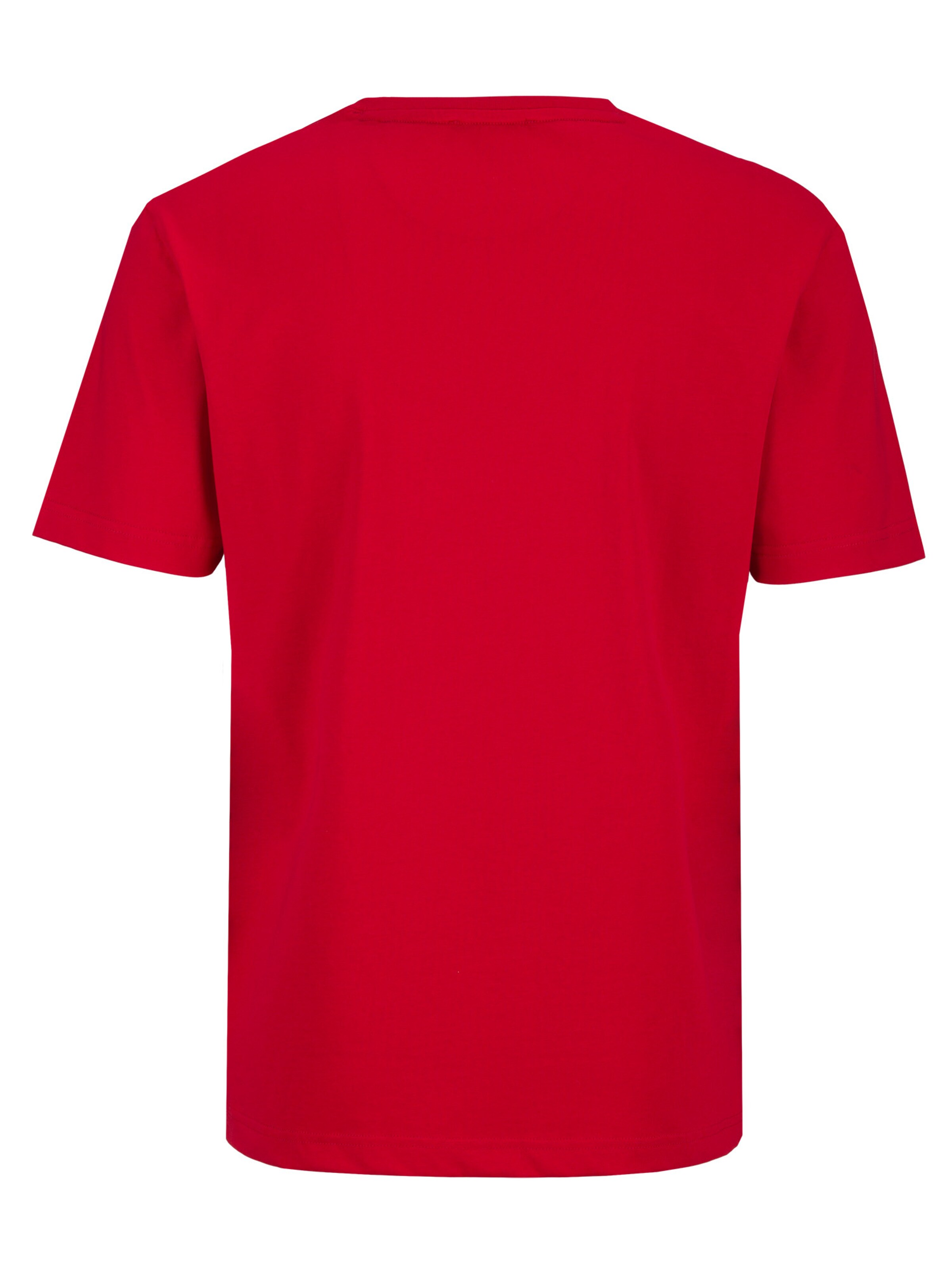 19V69 ITALIA Μπλουζάκι 'Toni' σε κόκκινο