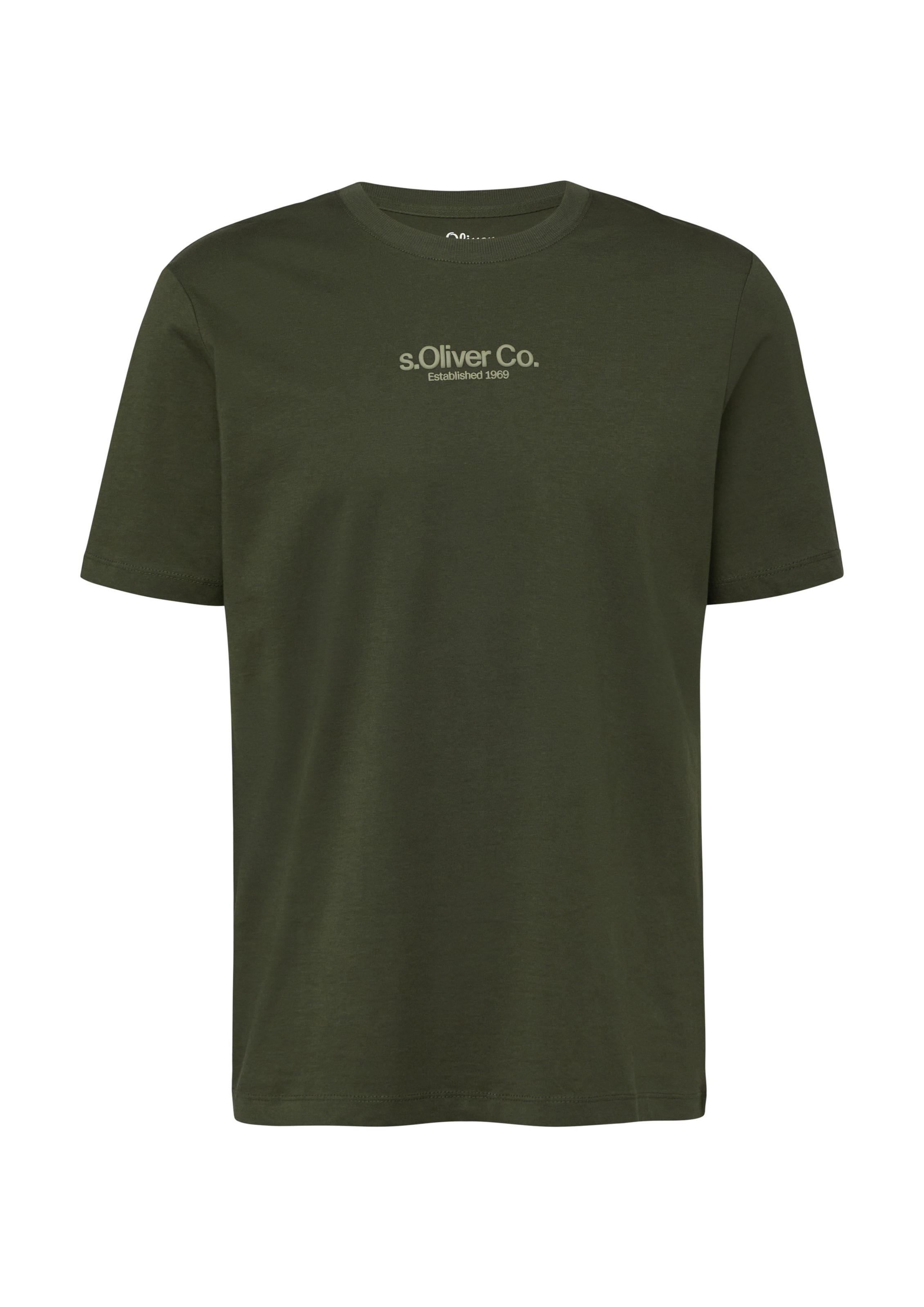 s.Oliver Shirt in Groen: voorkant