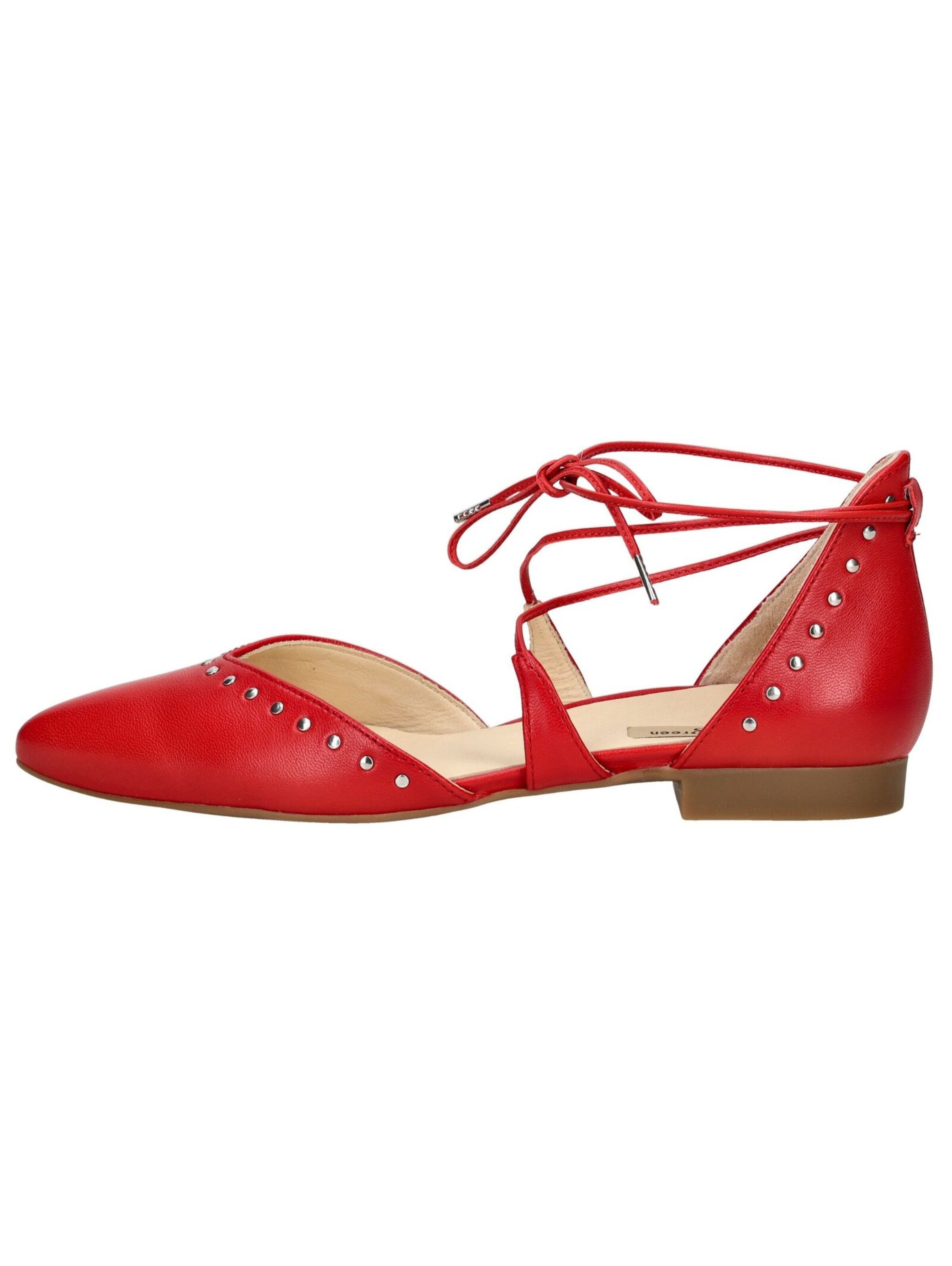 Ballerina con cinturino di Paul Green in rosso