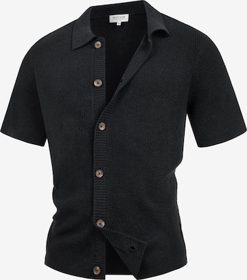 Vestes en maille 'Daxmark' INDICODE JEANS en noir : devant