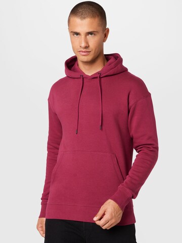 JACK & JONES Sweatshirt in Red: front