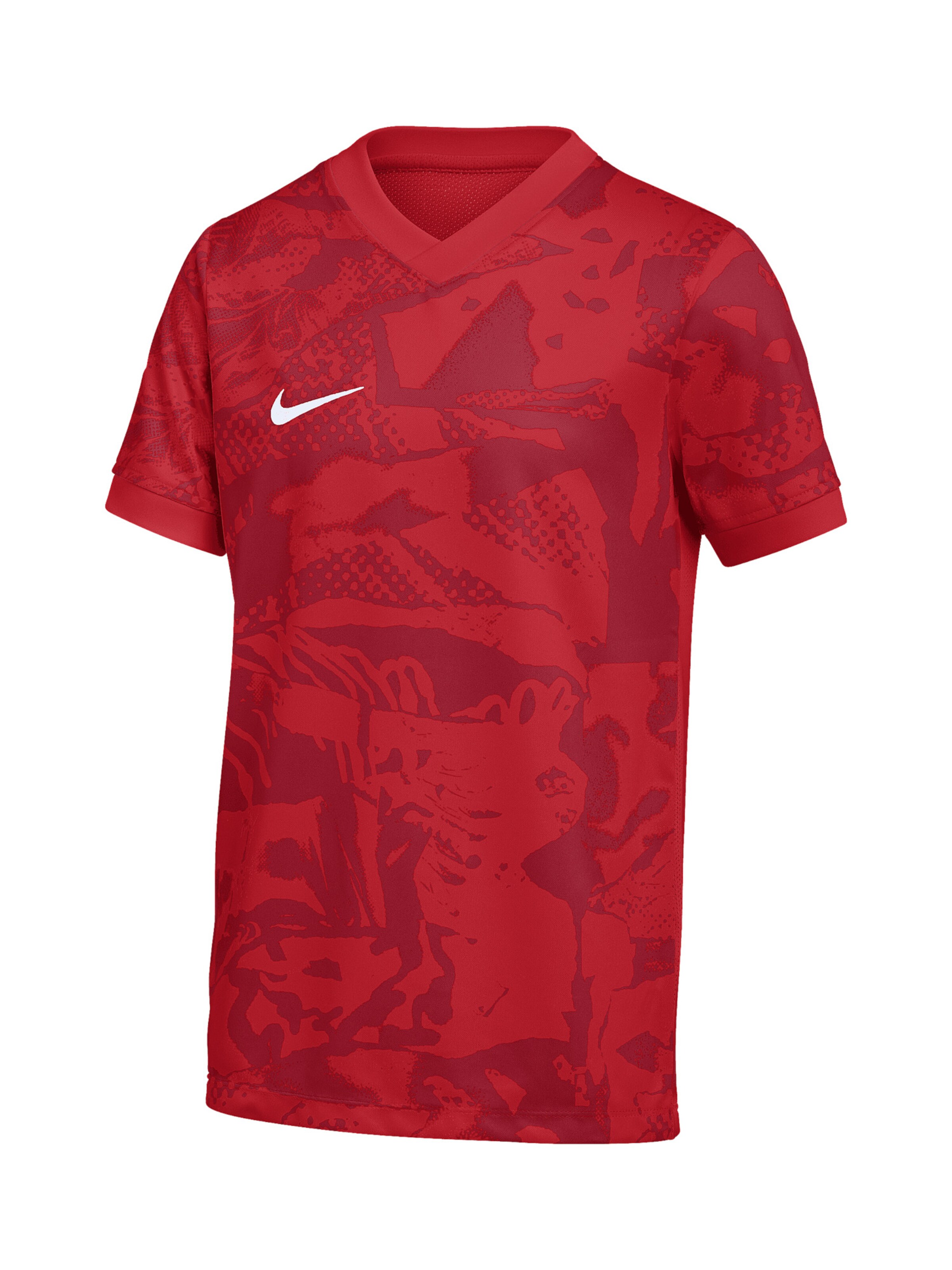 NIKE Funktionsshirt 'Precision VII' in Rot: Vorderseite