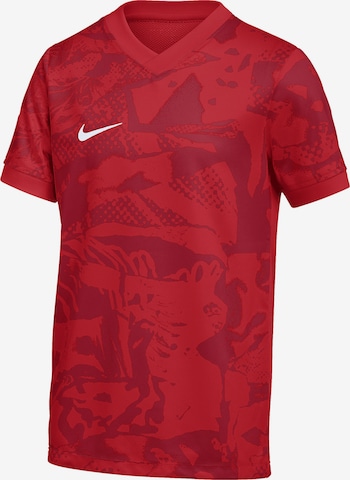 NIKE Funktionsshirt 'Precision VII' in Rot: Vorderseite