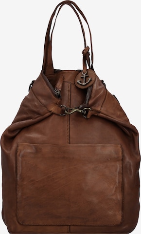 Harbour 2nd Backpack in Brown: front