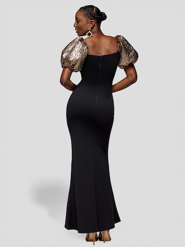 GODDIVA Avondjurk in Zwart