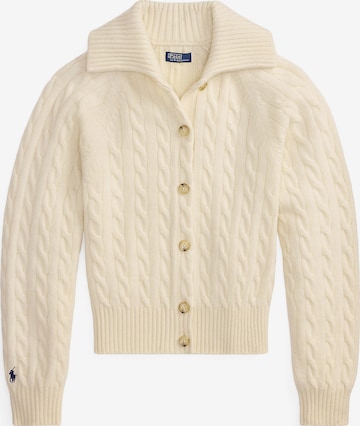 Polo Ralph Lauren Strickjacke in Weiß: Vorderseite