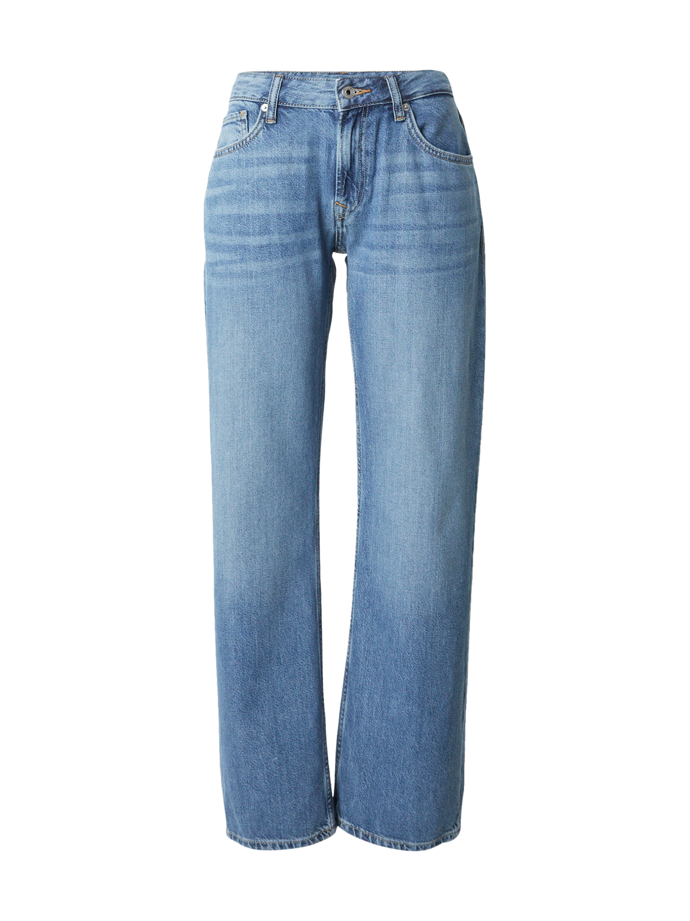 Pepe Jeans - Pierna ancha Vaquero 'NICKY' en azul: frente