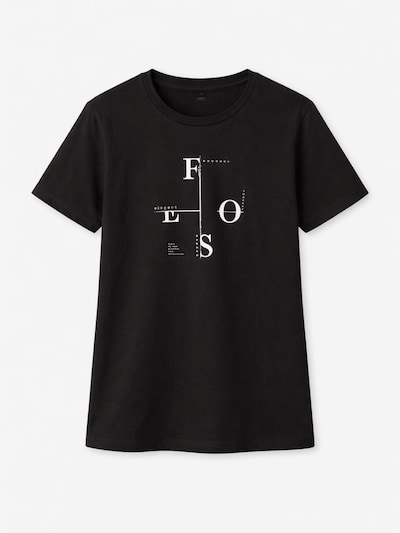 LEAFLETIC Shirt 'Leafletic Women’s Short Sleeve T-Shirt'‌‌‌ in S in schwarz, Produktansicht