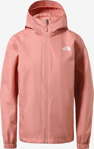 THE NORTH FACE Outdoorjacka 'Quest' i rosa: framsida