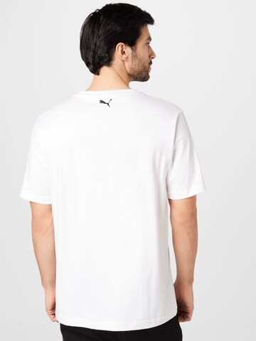 T-Shirt fonctionnel 'BMW MMS' PUMA en blanc
