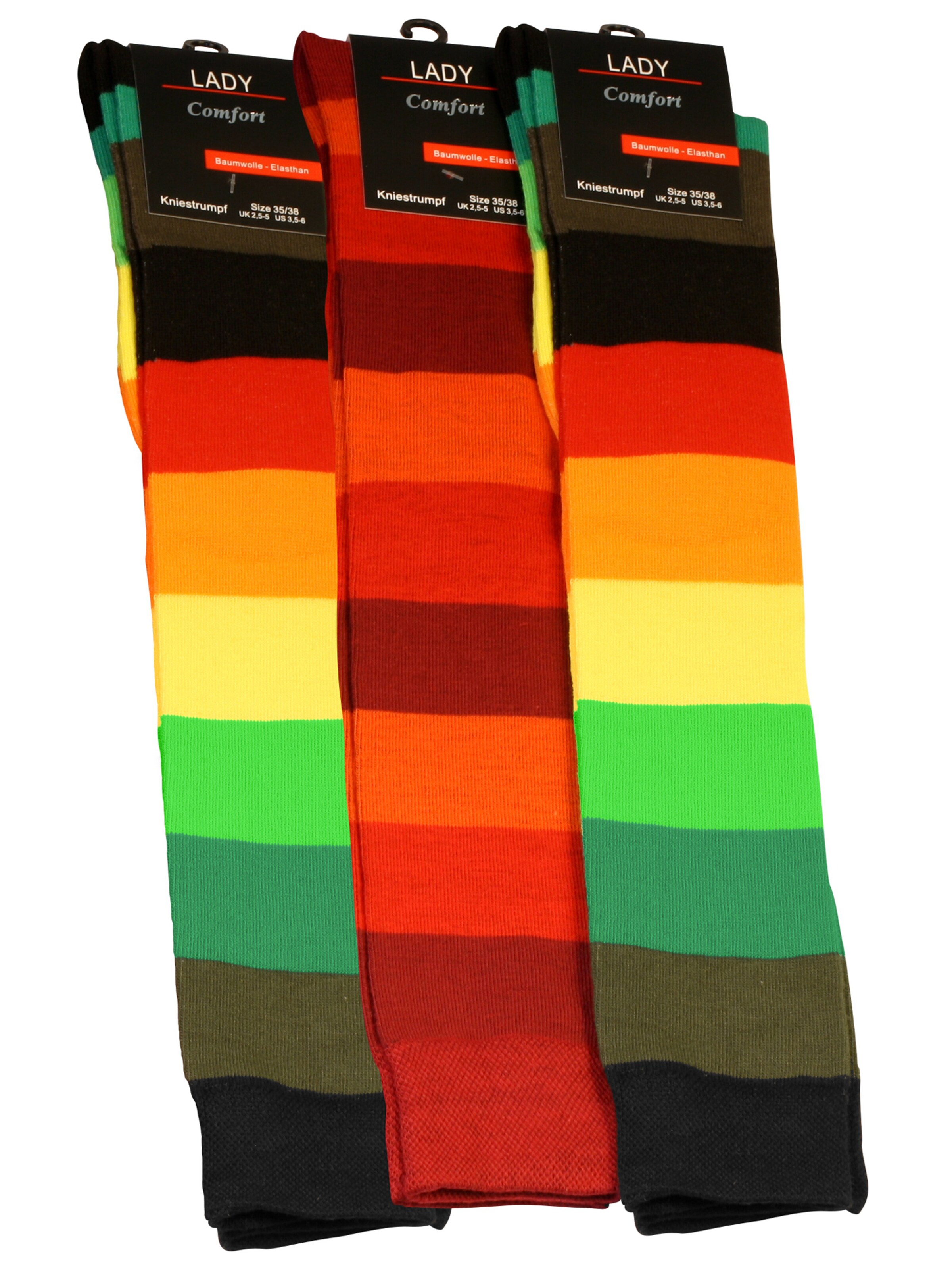 Gambaletto di Cotton Prime in colori misti