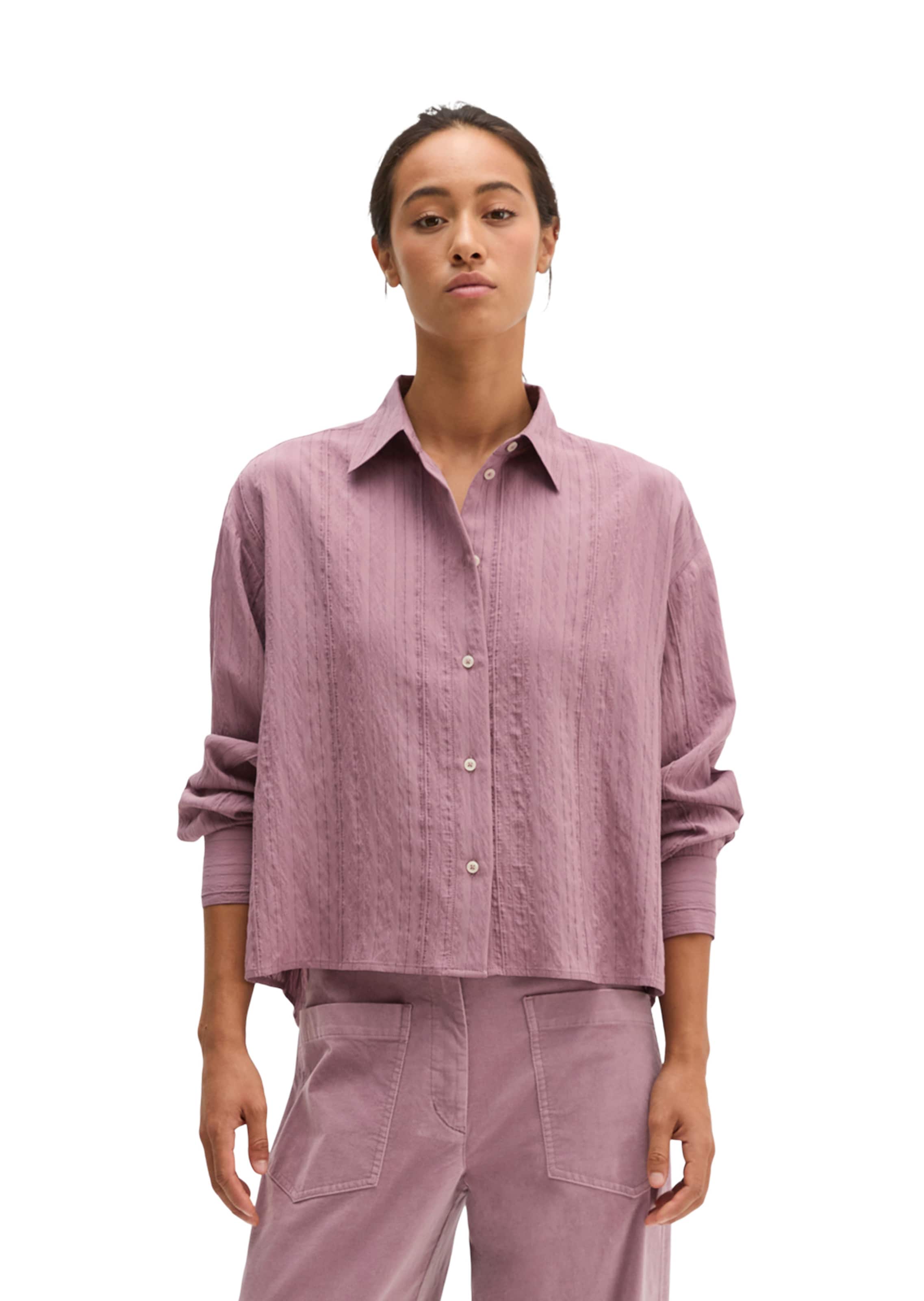 Marc O'Polo Blouse in Pink: front
