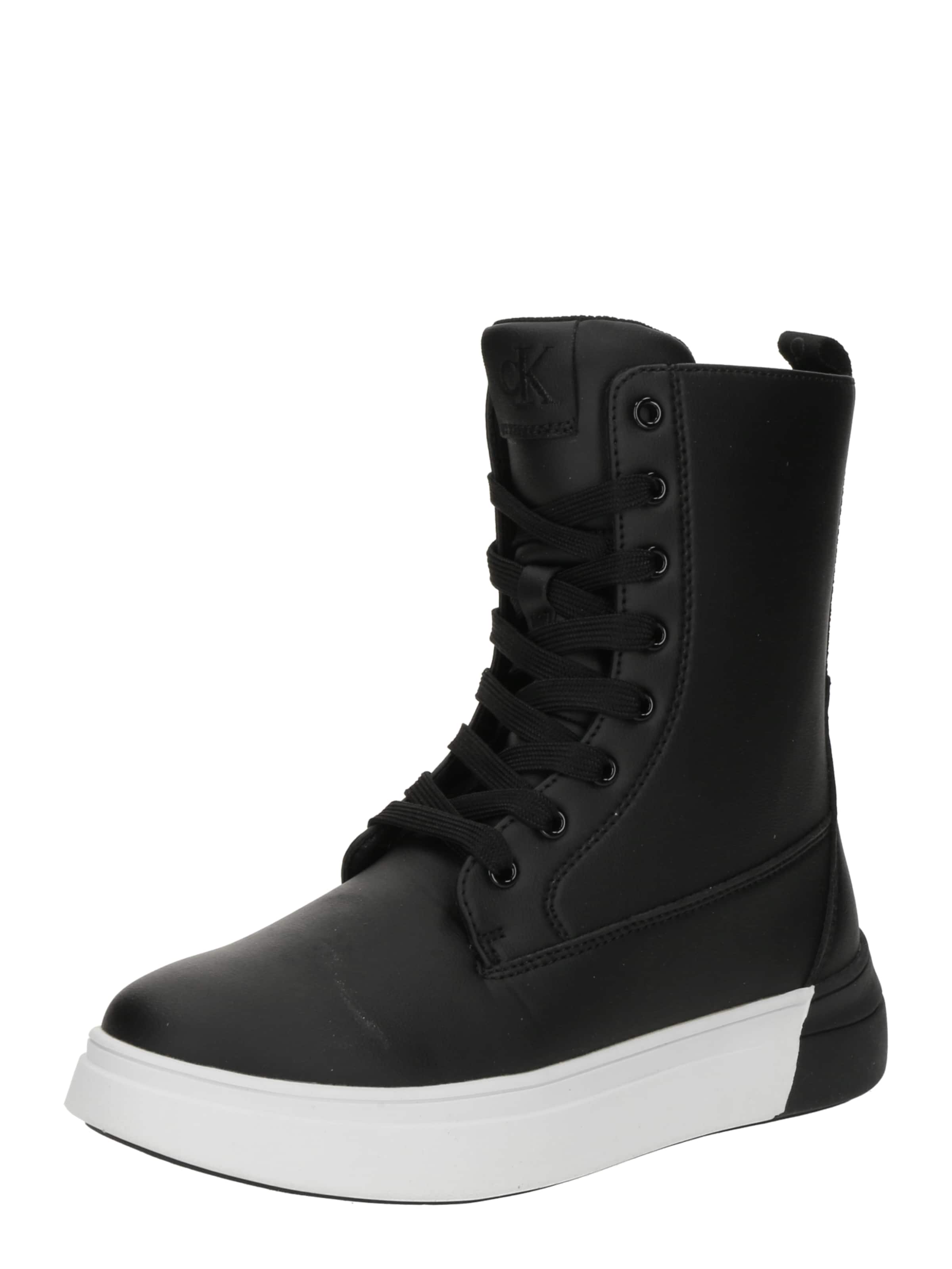 Calvin Klein - Bota em preto: frente