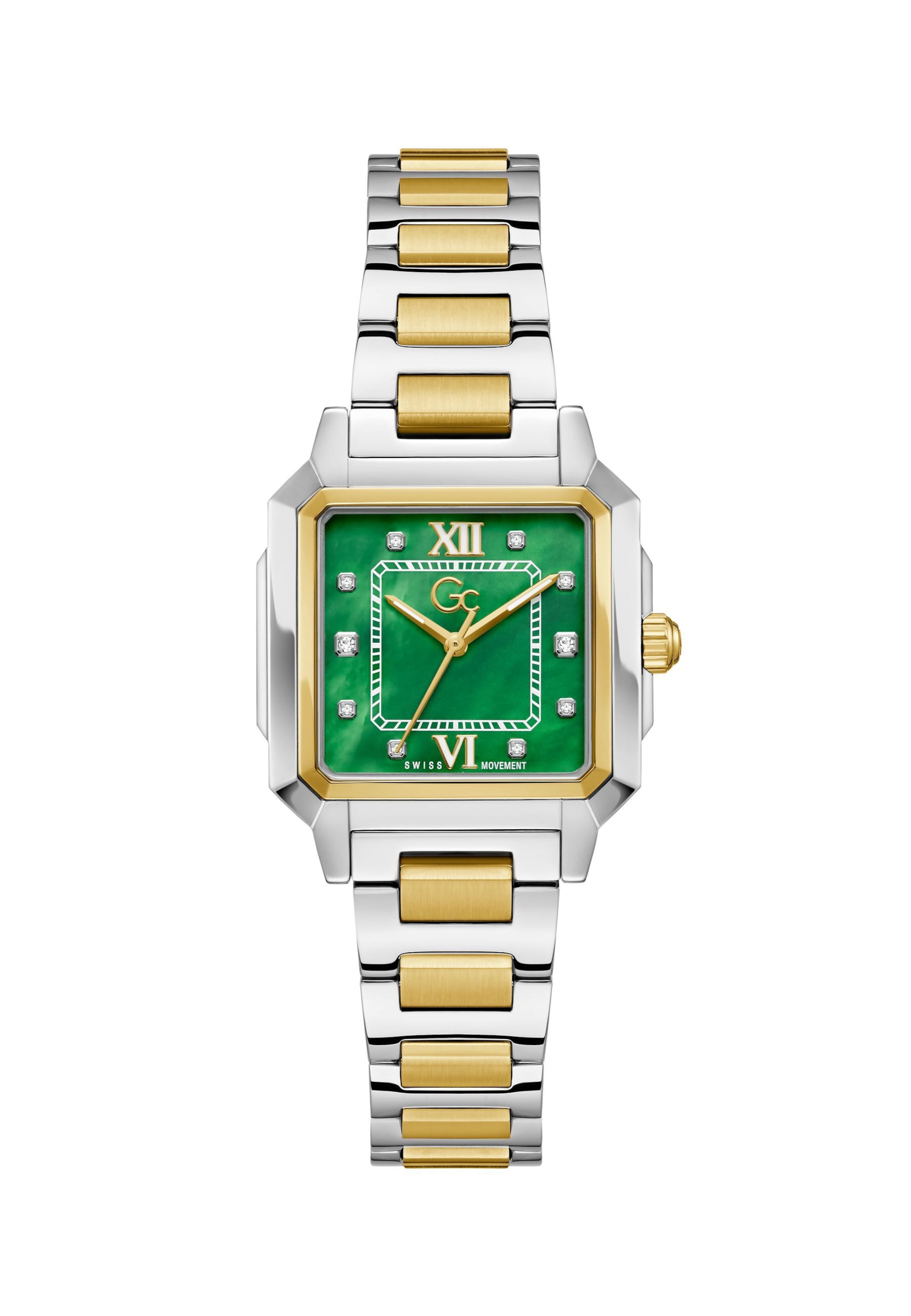 Gc Analogt ur i guld: forside