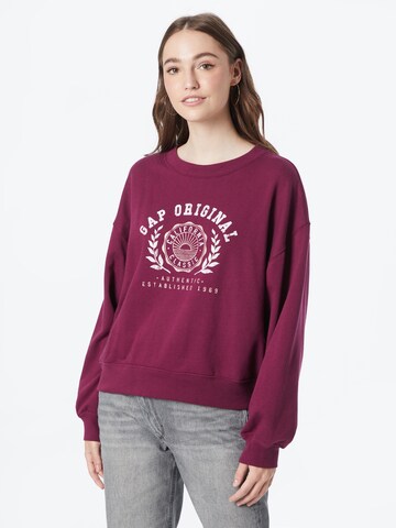 GAP Sweatshirt i rosa: framsida