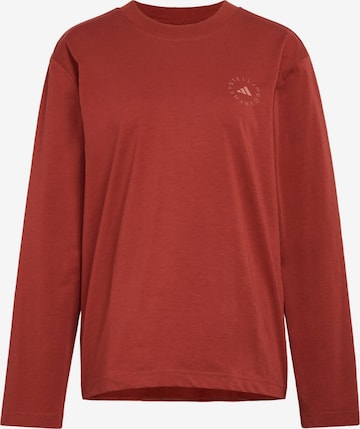 ADIDAS BY STELLA MCCARTNEY - Camiseta funcional en marrón: frente