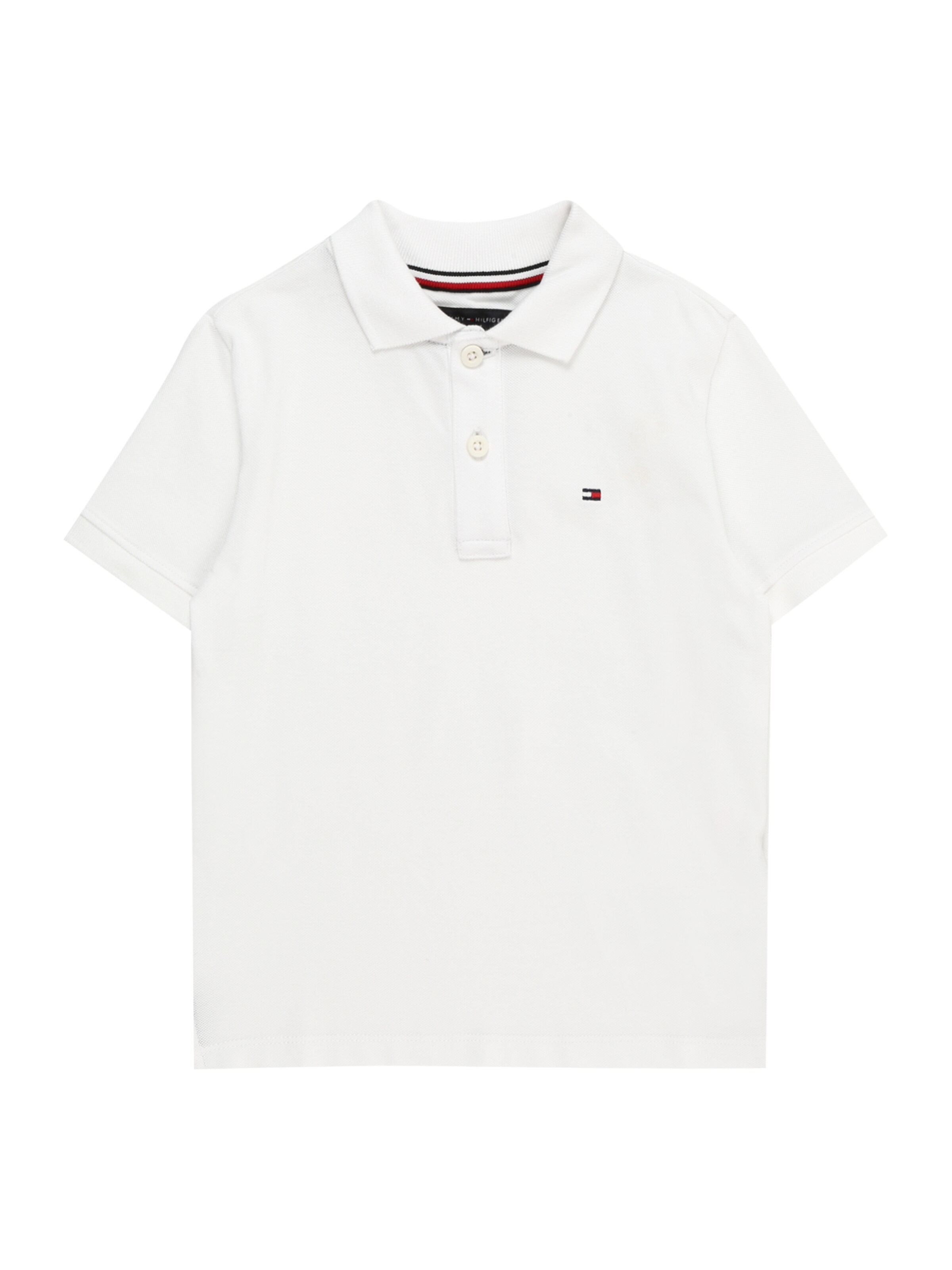 TOMMY HILFIGER Poloshirt 'Essential' in Weiß: Vorderseite