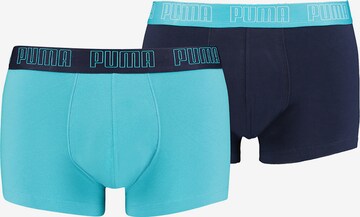 Boxers PUMA en bleu : devant